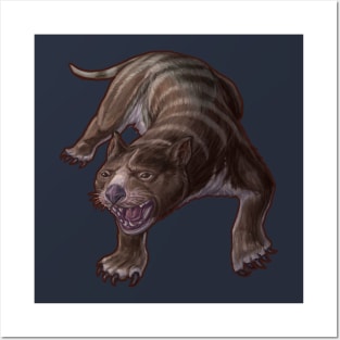 Thylacoleo carnifex Posters and Art